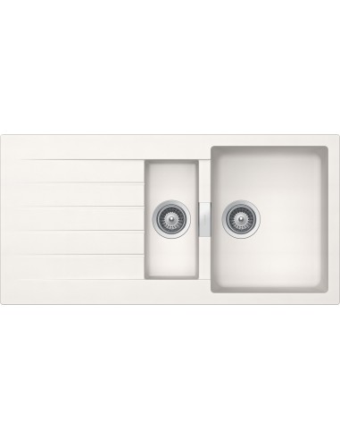 Schock Signus D150 Polaris Kitchen Sink Granite Cristadur & Waste Kit SCH-SIGD150APOL/2565
