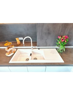 Schock Polaris Signus D200 Double Bowl & Drainer Kitchen Sink 2