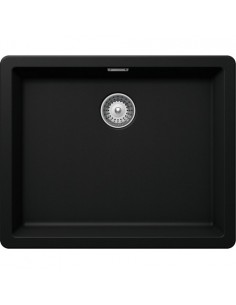 Schock Greenwich N100L Puro Cristadur Black Granite Kitchen Sink