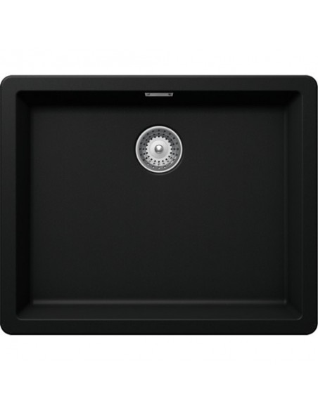Schock Greenwich N100L Puro Cristadur Black Granite Kitchen Sink