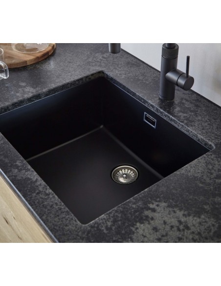 Schock Greenwich N100L Stone Cristadur Granite Kitchen Sink Library image
