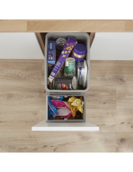 Wesco Waste Bin 300AZ Kitchen Pull Out 42L + Blum Soft Closing Runners 787421-85