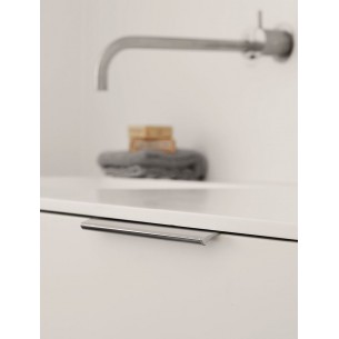Bright Chrome Edge Straight Door handles, 419720350-08 Trim Handle-less style Bright Chrome 2