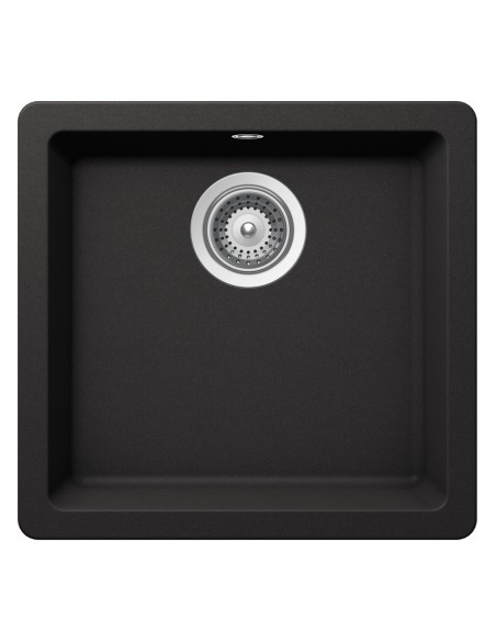 Schock Quadro N100S Cristalite+ Undermount Sink 1.0 Bowl Nero Black