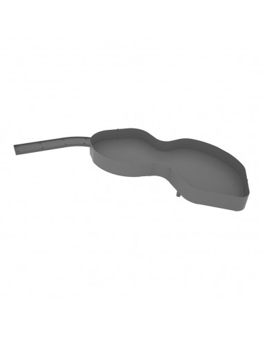 600mm Sige Kitchen Corner Unit Pull-Out Nuvola Anthracite 1000mm+