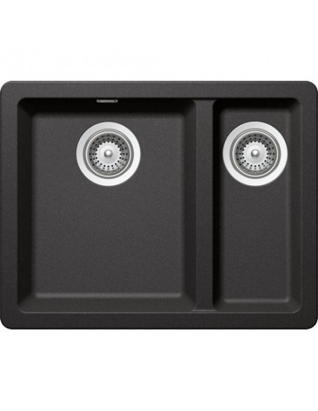 Schock Greenwich N150 Kitchen Sink, 1.5 Bowl, undermount top or inset into work surfaces, Carbonium granite