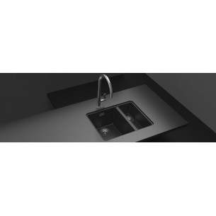 Schock Greenwich N150 Kitchen Sink, 1.5 Bowl, undermount top or inset into work surfaces, Carbonium granite 2