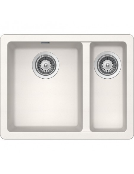 Schock Greenwich N150 Cristadur granite kitchen sink, Polaris white