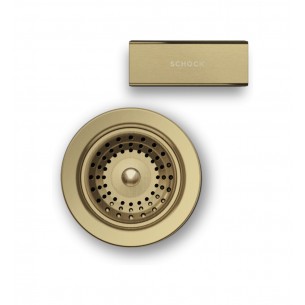 Schock Kitchen Sink Waste Kit Gold Copper Stainless Puro Gun Metal 2