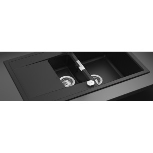 Schock Mono D150 Kitchen Sink, Polaris Includes Waste & overflow 2