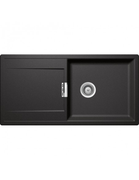 Schock Mono D100L Stone, Cristadur klitchen sink, Large sink & drainer