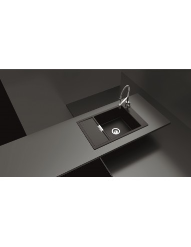 Schock Mono DXS Kitchen Sink, Cristadue granite, Stone Large bowl. small compact drainer