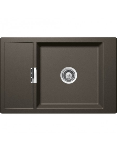 Schock Mono DXS Kitchen Sink, Cristadue granite, Carbonium Large bowl. small compact drainer