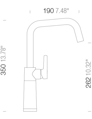 Schock SC530 Kitchen tap, Chrome & cristadur granite Puro