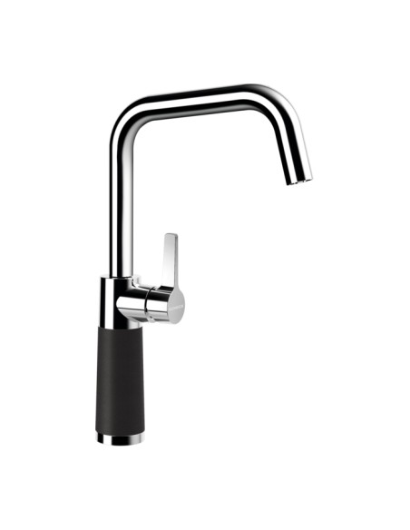 Schock SC530 Kitchen tap, Chrome & cristadur granite Puro