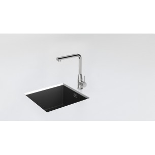 Schock Keto Fixed Kitchen Tap, L Shape Spout, Stainless steel finished to Copper 518000EDM 2