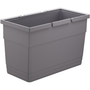 Ninka Kitchen waste bin container, 21 Litres Grey