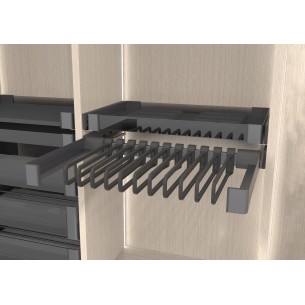 Kessebohmer Conero Trouser Rack Hanger Pull-Out Wardrobe Storage KWPOHANG 2