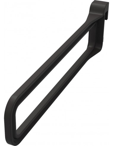 Kessebohmer Conero Pull-Out Trouser Rack Side Mount Black Clothes Rail KWSMPOHA