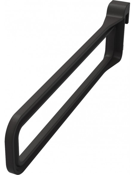Kessebohmer Conero Pull-Out Trouser Rack Side Mount Black Clothes Rail KWSMPOHA