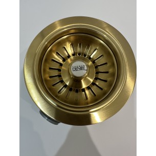 90mm Brushed Brass Waste Kit Thomas Denby Strainer 1.0/2.0 TD1WBB 2