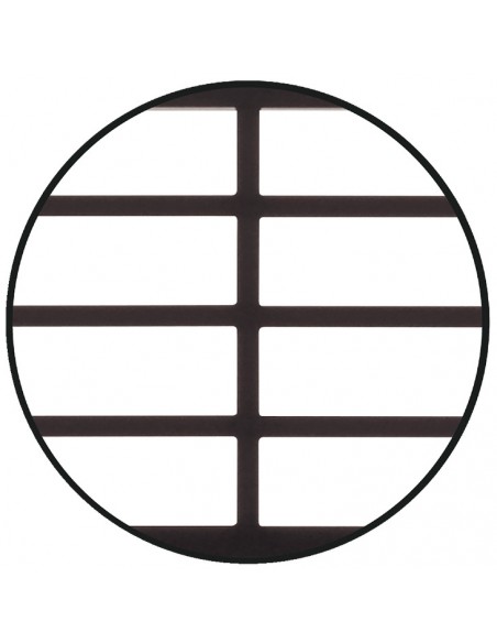 Fridge Plinth Vent Bronze 570 x 57mm 200 cm2 Louvre Grill 57524204