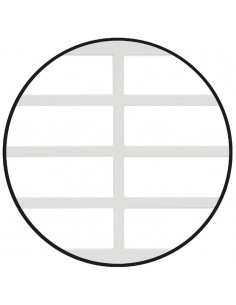 Fridge Plinth Vent White 570 x 57mm Airflow 200Cm2 Louvre 57524606 2