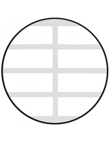 Fridge Plinth Vent White 570 x 57mm Airflow 200Cm2 Louvre 57524606