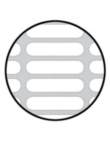 250x102mm Ventilation Grill Silver Matt 90 Cm2 Airflow Recess Mount 57513916