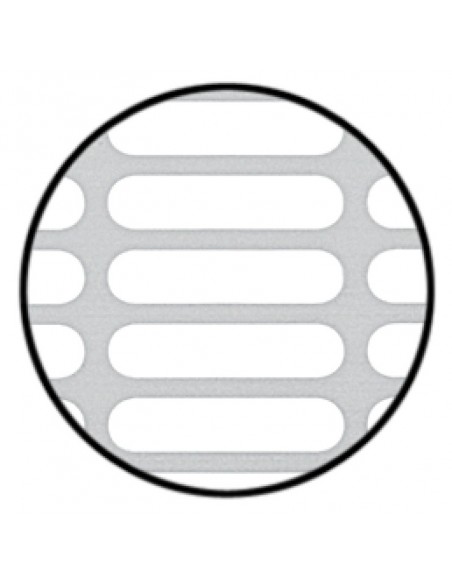 250x102mm Ventilation Grill Silver Matt 90 Cm2 Airflow Recess Mount 57513916