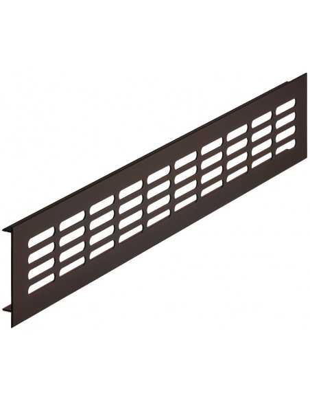 Ventilation Grills 400 x 80mm Dark Bronze Recess Mount 95Cm2