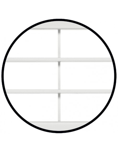 White vent for kitchen plinths, worktops or kitchen units, 200 Cm2 Airflow