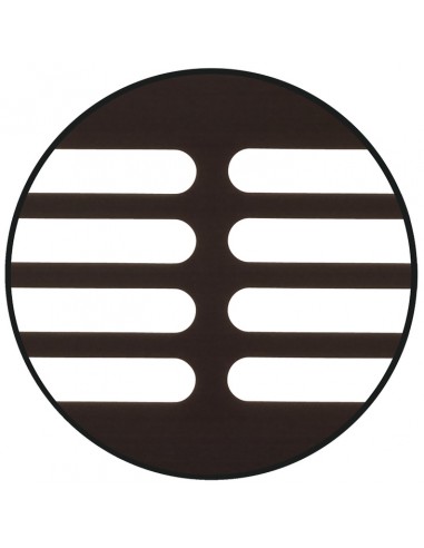 Ventilation Grills 250 x 60mm Dark Bronze Recess Mount