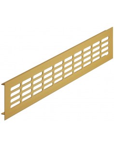 Ventilation Grills 400 x 60mm Gold, Bronze Recess Mount, Rectangular vent