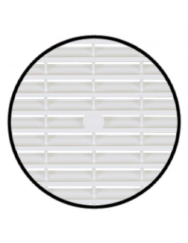 154mm Square Ventilation Grill White Recess Mount 85Cm2 Airflow 57164717