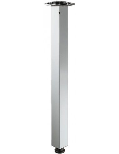 705mm Square Support Leg Breakfast Table Stainless steel 100Kg +25mm 63559006