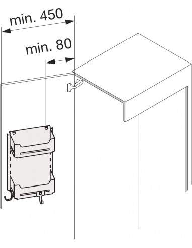 Peka Mini Shelf System Libell Sesam Kitchen Door Panel Organiser 600.0380.43