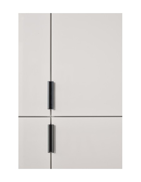 Edge Straight Trim Door Handles, Brushed Anthracite