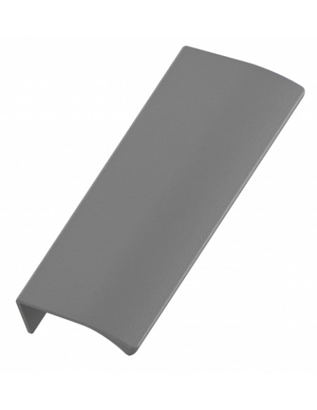 419720040-S5000 Edge straight door handles, Furnipart, Grey