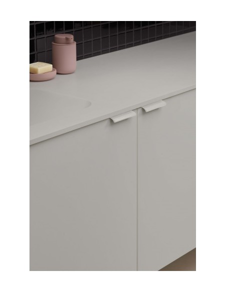 419720040-S2005 Furnipart Edge straight door handles, profile for handle-less looks, Beige