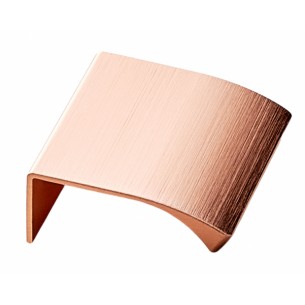 Furnipart Edge straight Door handles, 419720040-87 Brushed Rose Gold 2