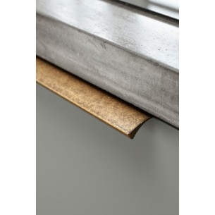 Edge straight Antique Brass Door handles, profile 419720040-39.1
