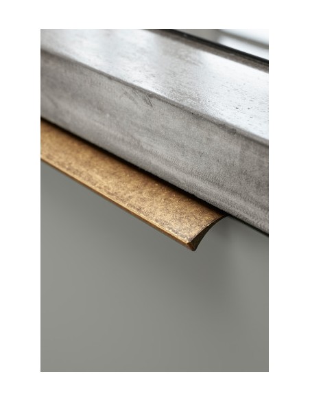 Edge straight Antique Brass Door handles, profile 419720040-39.1