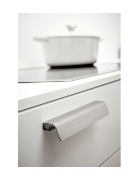 Furnipart Fringe Door Handle Trim Pull Inox 160mm x 170mm Aluminium 442220160-66