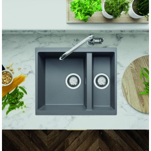 Clearwater Siena Kitchen Sink Concrete 1.5 Waste & Plumbing Kit SIEN150CO