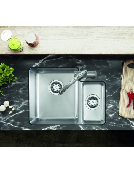 Clearwater Salsa 1.5 SA53 Kitchen Sink Undermount Stainless Steel