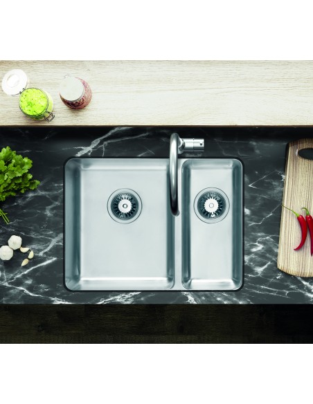 Clearwater Salsa 1.5 SA60 Undermount Kitchen Sink Stainless Steel