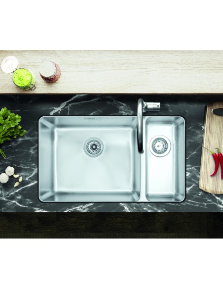 Clearwater Salsa 1.5 SA74 Undermount Kitchen Sink Stainless Steel