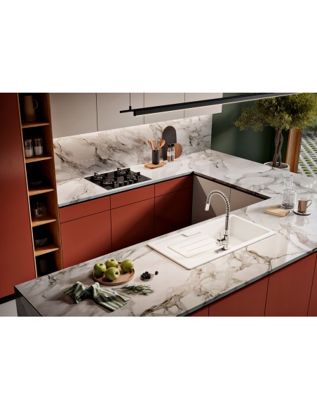 Thomas Denby Jarla 1.0 Bowl Large Kitchen Sink Ceramic White 1000x500 JAR1010