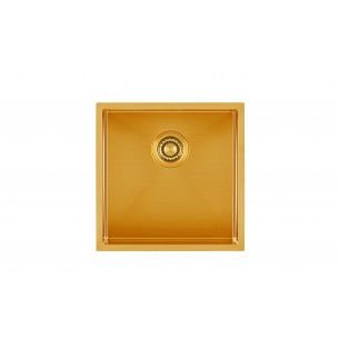 Clearwater Volta VL400DBB Brass Kitchen Sink Under / Inset PVD 2